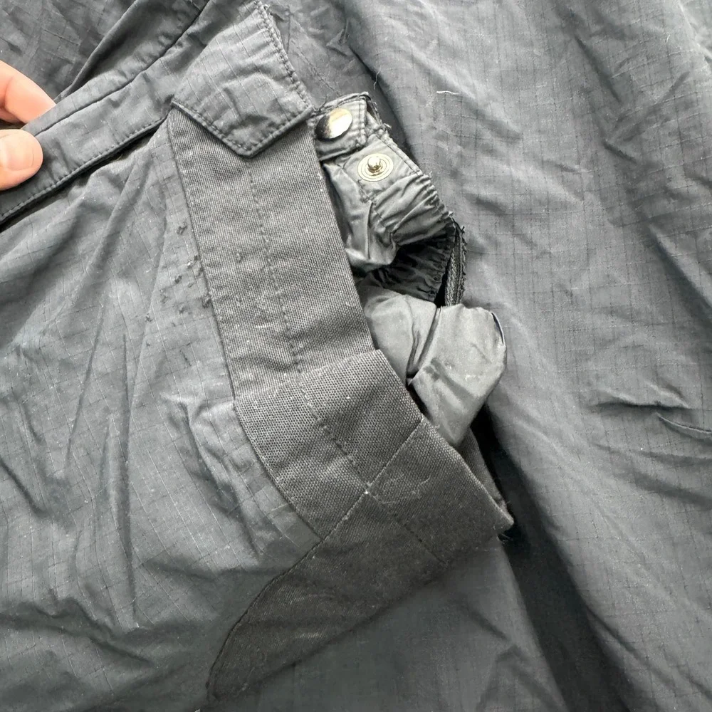 Columbia Omni-Tech Snow Pants Mens Large Regular Black Waterproof Arcade Belt